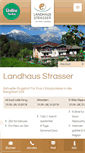 Mobile Screenshot of landhaus-strasser.at